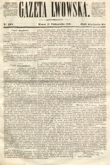 Gazeta Lwowska. 1870, nr 231
