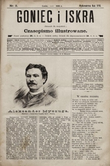 Goniec i Iskra : dziennik dla wszystkich : czasopismo illustrowane. 1893, nr 2