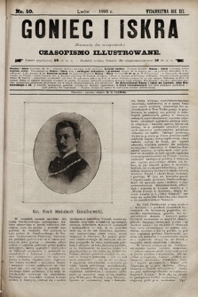 Goniec i Iskra : dziennik dla wszystkich : czasopismo illustrowane. 1893, nr 10