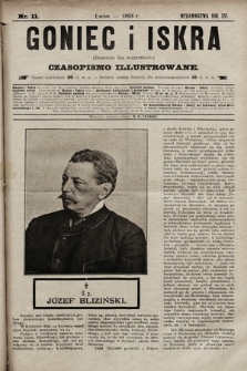 Goniec i Iskra : dziennik dla wszystkich : czasopismo illustrowane. 1893, nr 11