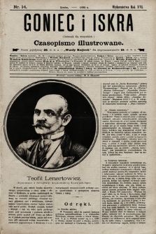Goniec i Iskra : dziennik dla wszystkich : czasopismo illustrowane. 1893, nr 14