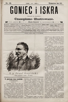 Goniec i Iskra : dziennik dla wszystkich : czasopismo illustrowane. 1893, nr 18