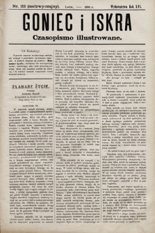 Goniec i Iskra : czasopismo illustrowane. 1893, nr 23