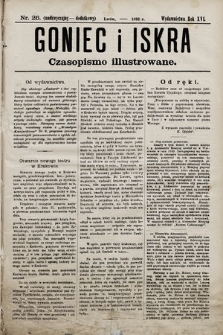 Goniec i Iskra : czasopismo illustrowane. 1893, nr 26