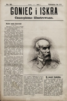 Goniec i Iskra : czasopismo illustrowane. 1893, nr 35
