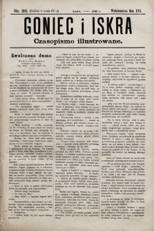 Goniec i Iskra : czasopismo illustrowane. 1893, nr 36