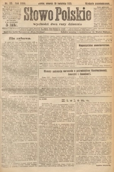 Słowo Polskie. 1921, nr 173