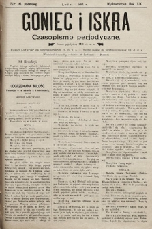 Goniec i Iskra : czasopismo perjodyczne. 1896, nr 6