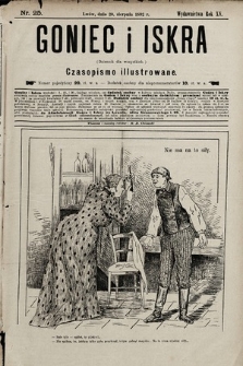 Goniec i Iskra : dziennik dla wszystkich : czasopismo illustrowane. 1892, nr 25