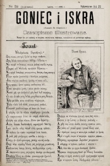 Goniec i Iskra : dziennik dla wszystkich : czasopismo illustrowane. 1892, nr 29