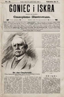 Goniec i Iskra : dziennik dla wszystkich : czasopismo illustrowane. 1892, nr 31