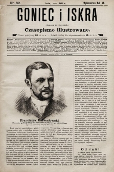 Goniec i Iskra : dziennik dla wszystkich : czasopismo illustrowane. 1892, nr 32