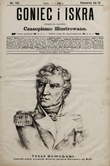 Goniec i Iskra : dziennik dla wszystkich : czasopismo illustrowane. 1892, nr 35
