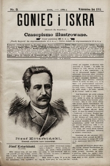 Goniec i Iskra : dziennik dla wszystkich : czasopismo illustrowane. 1894, nr 3
