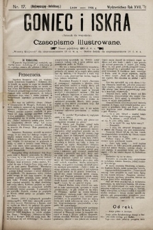 Goniec i Iskra : dziennik dla wszystkich : czasopismo illustrowane. 1894, nr 17