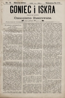 Goniec i Iskra : dziennik dla wszystkich : czasopismo illustrowane. 1894, nr 19