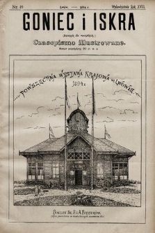 Goniec i Iskra : dziennik dla wszystkich : czasopismo illustrowane. 1894, nr 20