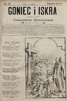 Goniec i Iskra : dziennik dla wszystkich : czasopismo illustrowane. 1894, nr 24