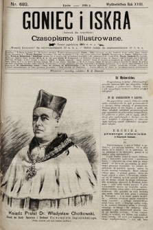 Goniec i Iskra : dziennik dla wszystkich : czasopismo illustrowane. 1895, nr 683