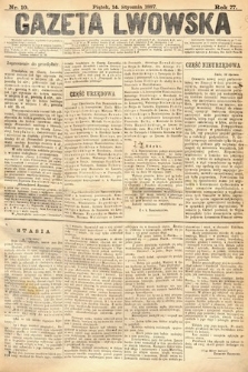 Gazeta Lwowska. 1887, nr 10