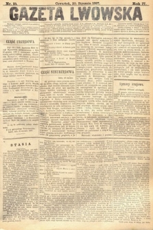 Gazeta Lwowska. 1887, nr 15