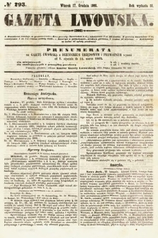 Gazeta Lwowska. 1861, nr 292