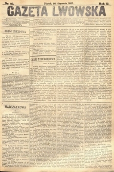 Gazeta Lwowska. 1887, nr 22