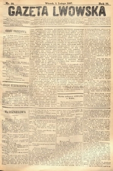 Gazeta Lwowska. 1887, nr 25