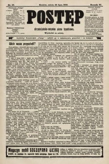 Postęp : chrześcijańsko-socjalne pismo tygodniowe. 1910, nr 30