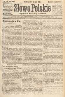 Słowo Polskie. 1920, nr 338