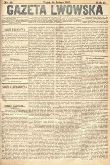 Gazeta Lwowska. 1887, nr 39