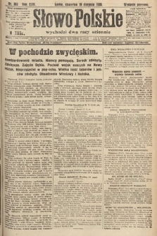 Słowo Polskie. 1920, nr 383