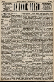 Dziennik Polski. 1884, nr 228
