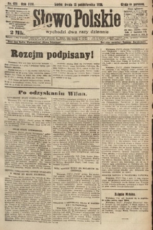 Słowo Polskie. 1920, nr 475