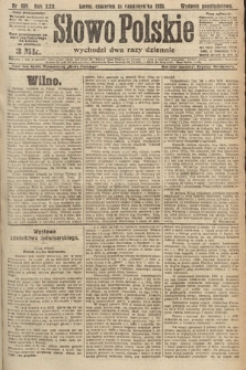 Słowo Polskie. 1920, nr 489