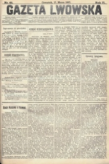 Gazeta Lwowska. 1887, nr 62