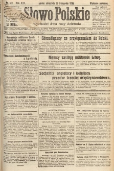 Słowo Polskie. 1920, nr 529
