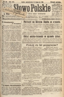Słowo Polskie. 1920, nr 531