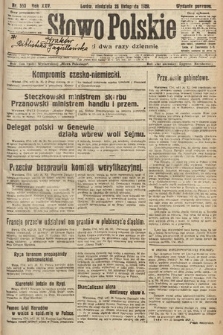 Słowo Polskie. 1920, nr 553