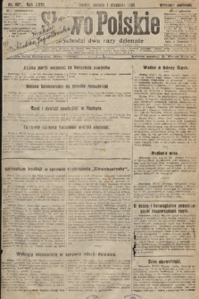 Słowo Polskie. 1920, nr 607