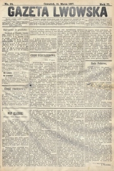 Gazeta Lwowska. 1887, nr 73