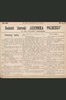Dodatek Literacki „Dziennika Polskiego”. 1894, nr 32