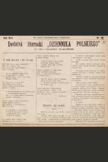 Dodatek Literacki „Dziennika Polskiego”. 1894, nr 40