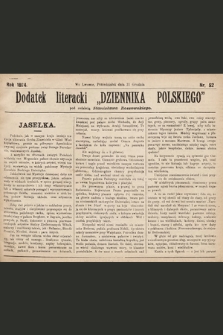 Dodatek Literacki „Dziennika Polskiego”. 1894, nr 52