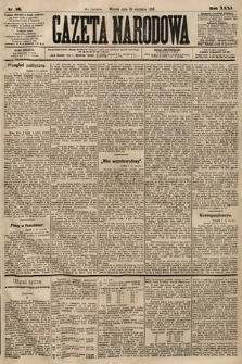 Gazeta Narodowa. 1892, nr 16