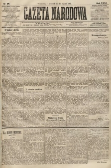 Gazeta Narodowa. 1892, nr 18
