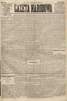Gazeta Narodowa. 1892, nr 44