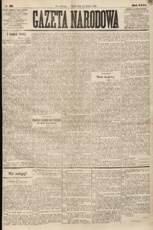 Gazeta Narodowa. 1892, nr 67
