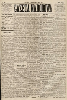 Gazeta Narodowa. 1892, nr 74