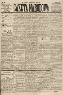Gazeta Narodowa. 1892, nr 75